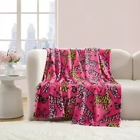Butterfly Tiger Microfiber Throw