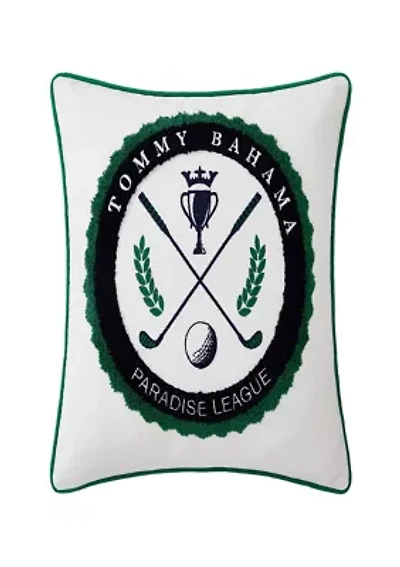 Paradise League Cotton Decorative Pillow