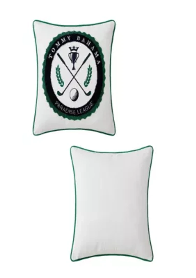 Paradise League Cotton Decorative Pillow