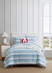 Lobster Cotton Decorative Pillow