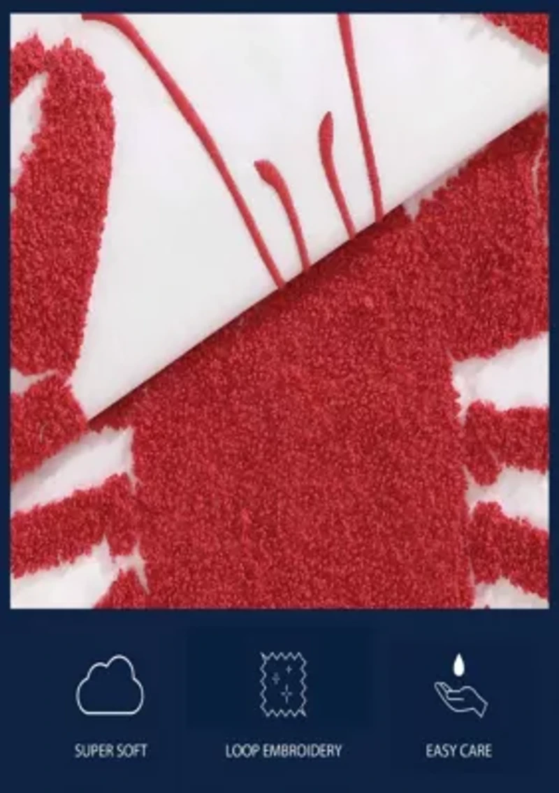 Lobster Cotton Decorative Pillow