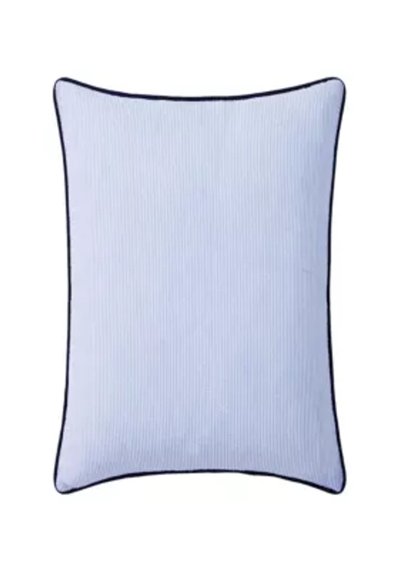 Riviera Monogram Decorative Pillow