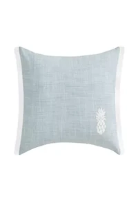 Ocean Bay Pineapple Cotton Decorative Pillow