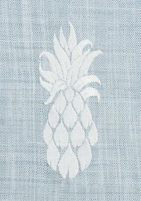 Ocean Bay Pineapple Cotton Decorative Pillow