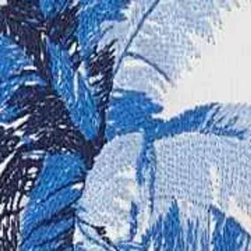 Palm Paradise Cotton Decorative Pillow
