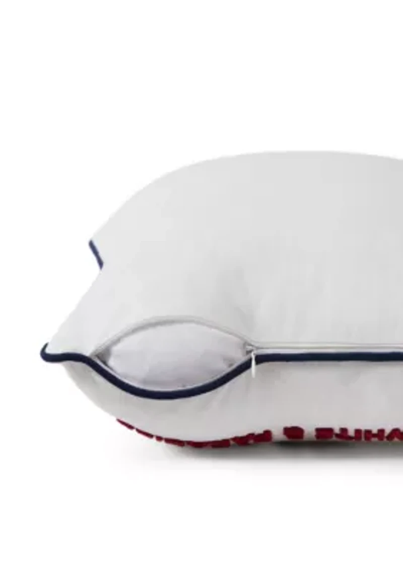 Palm Paradise Cotton Decorative Pillow