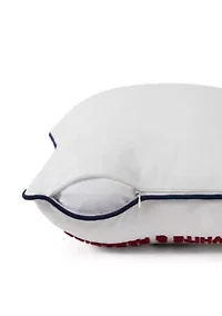 Palm Paradise Cotton Decorative Pillow