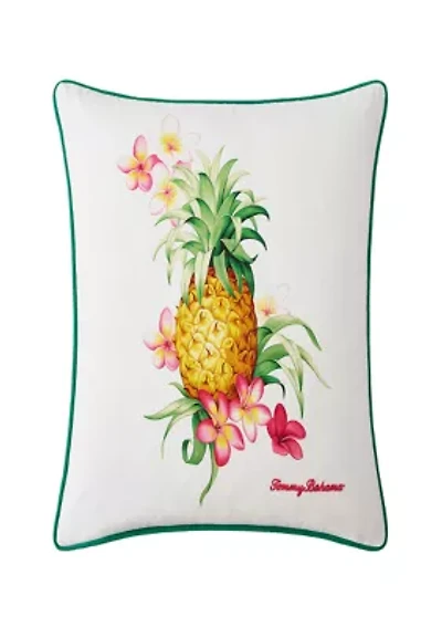 Pineapple Botanic Cotton Decorative Pillow