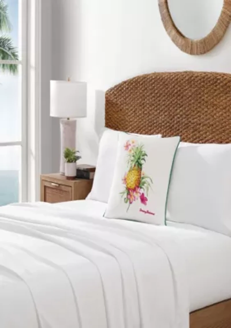 Pineapple Botanic Cotton Decorative Pillow