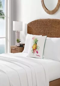 Pineapple Botanic Cotton Decorative Pillow