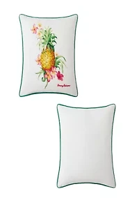 Pineapple Botanic Cotton Decorative Pillow