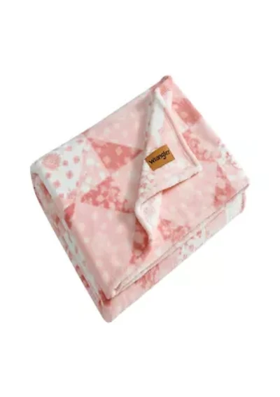 Rodeo Patchwork Microfiber Throw