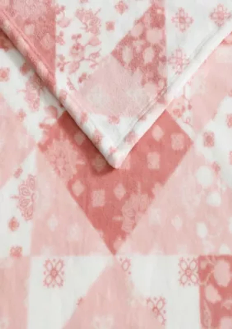 Rodeo Patchwork Microfiber Throw