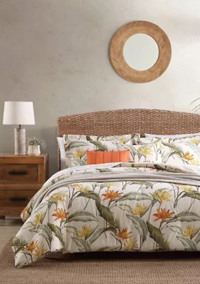 Birds Of Paradise 5-Piece Bonus Comforter Set