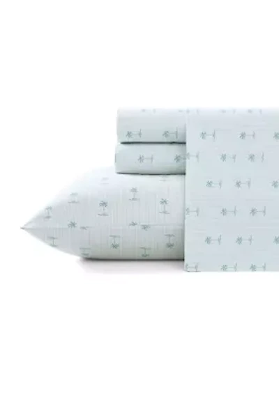 Kew Palms 4-Piece Sheet Set