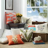 Palmiers  Decorative Pillow