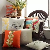 Palmiers  Decorative Pillow