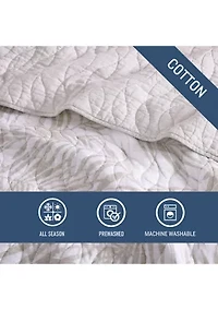 Palmday 3-Piece Quilt Set