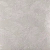 Island Estate Embroidered Floral Microfiber Decorative Pillow