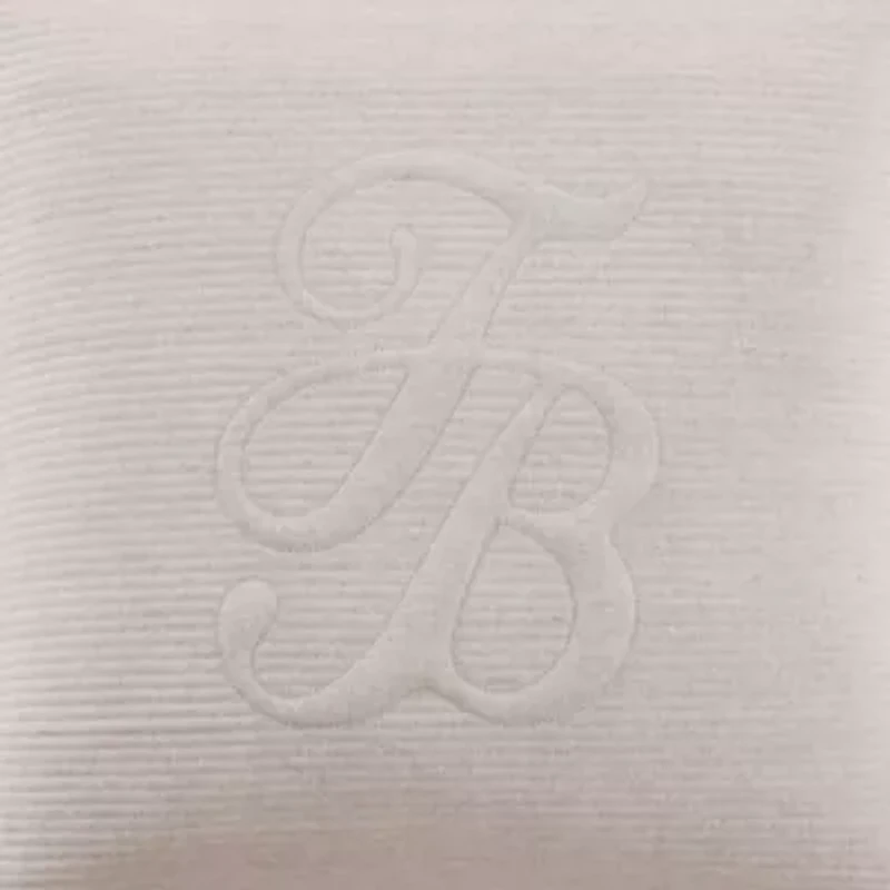 Island Estate Quilted Logo  Decorative Pillow