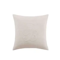 Island Estate Quilted Logo  Decorative Pillow