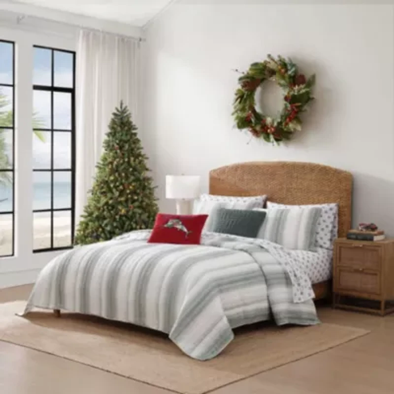 Holiday Marlin Microfiber Decorative Pillow