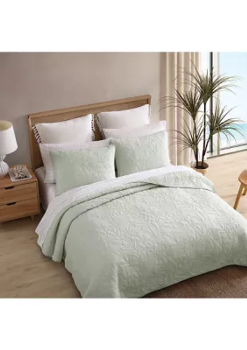 Solid Costa Sera Stitch 1-Piece Quilt