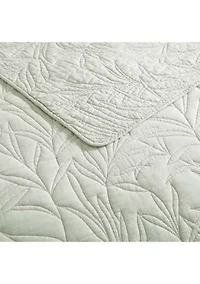 Solid Costa Sera Stitch 1-Piece Quilt