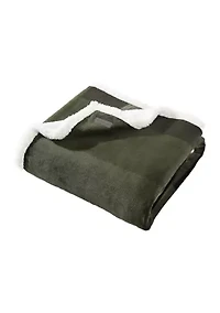 Pine Plaid 1-Piece Ultra Sherpa Throw