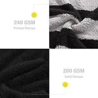 Lawndale Sherpa - Reversible Throw Blanket