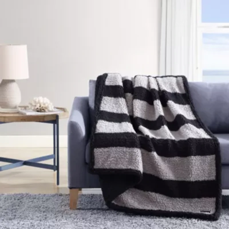 Lawndale Sherpa - Reversible Throw Blanket