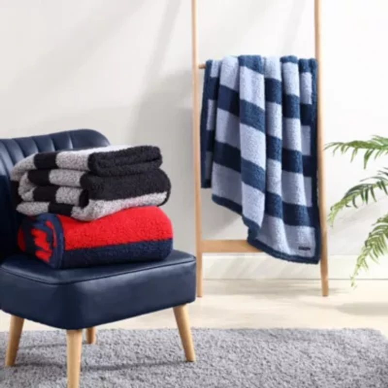 Lawndale Sherpa - Reversible Throw Blanket