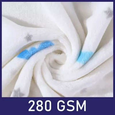 Cloud Flannel Fleece - Reversible Throw Blanket