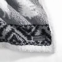 Woodland Fair Isle Polyester Throw Blanket