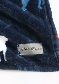 Buddy The Dog Microfiber Throw Blanket