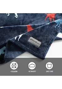 Buddy The Dog Microfiber Throw Blanket