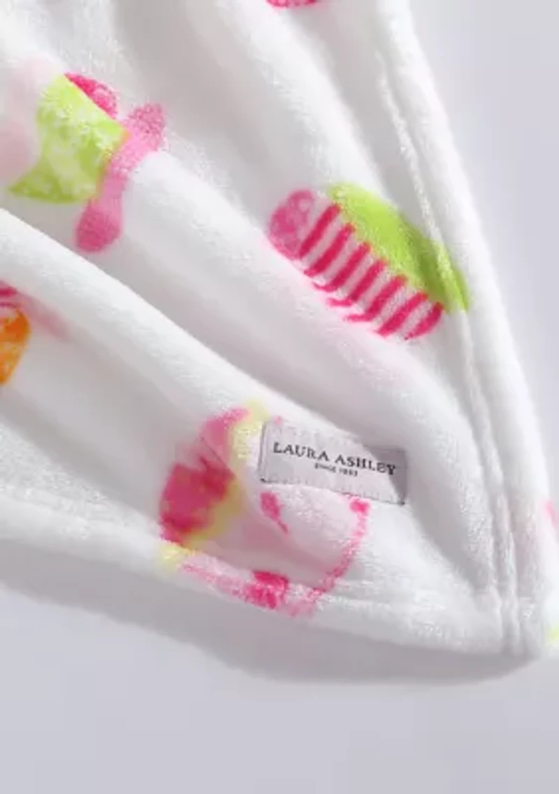 La Kids Plush Throw Microfiber Throw Blanket