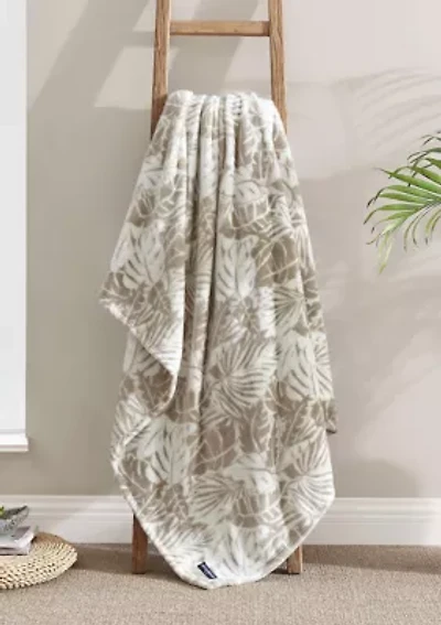 Costa Blanca Microfiber Throw Blanket