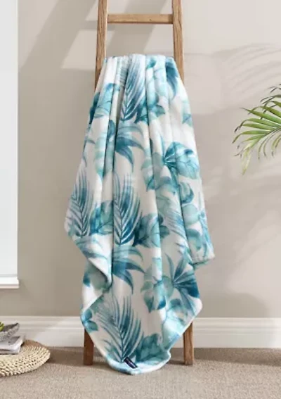 Waimea Bay Microfiber Throw Blanket