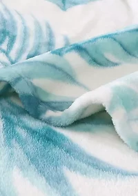 Waimea Bay Microfiber Throw Blanket