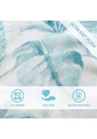 Waimea Bay Microfiber Throw Blanket