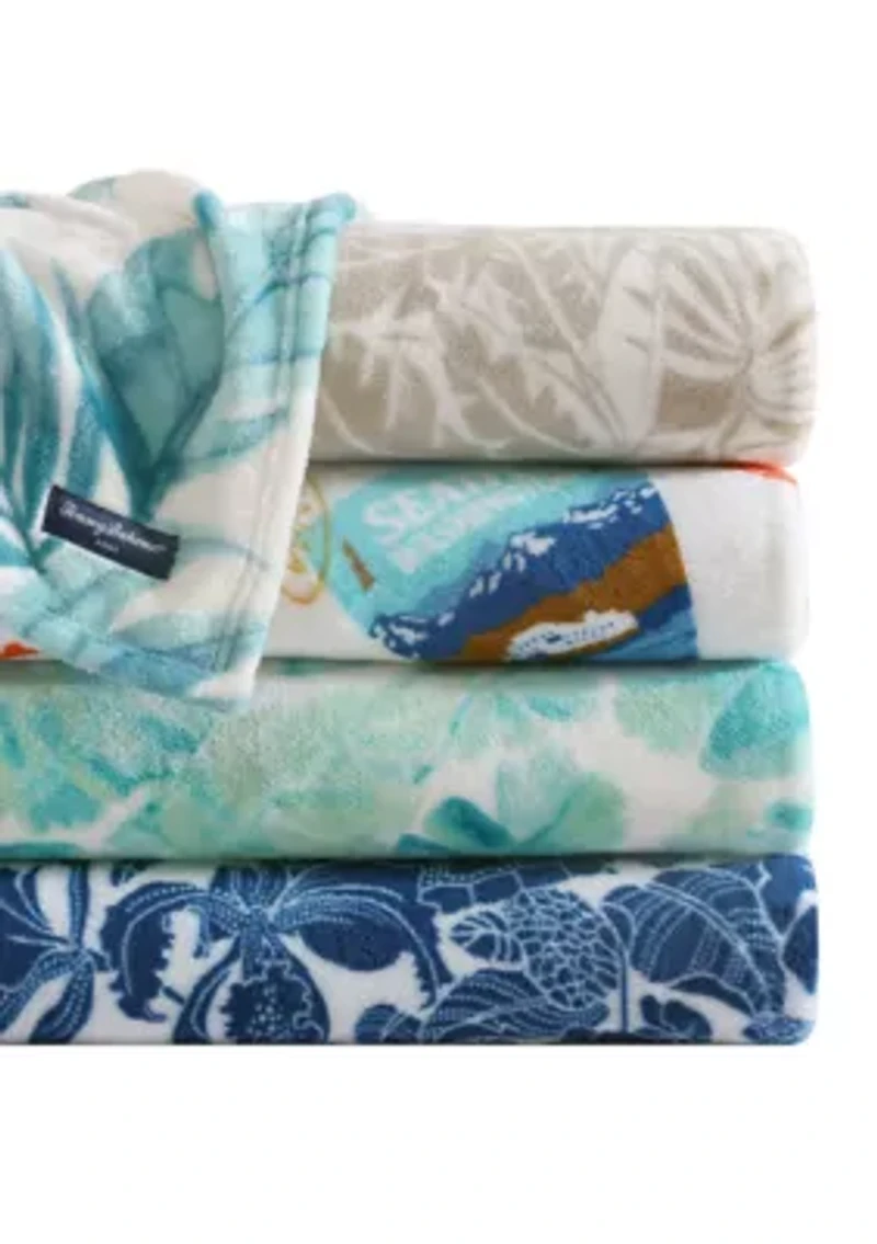 Weekend Microfiber Throw Blanket