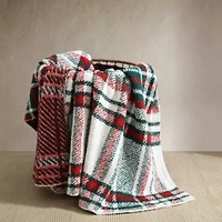 Emmet Plaid Microfiber Throw Blanket