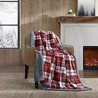 Parkwood Plaid Microfiber Throw Blanket