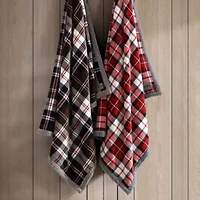 Parkwood Plaid Microfiber Throw Blanket