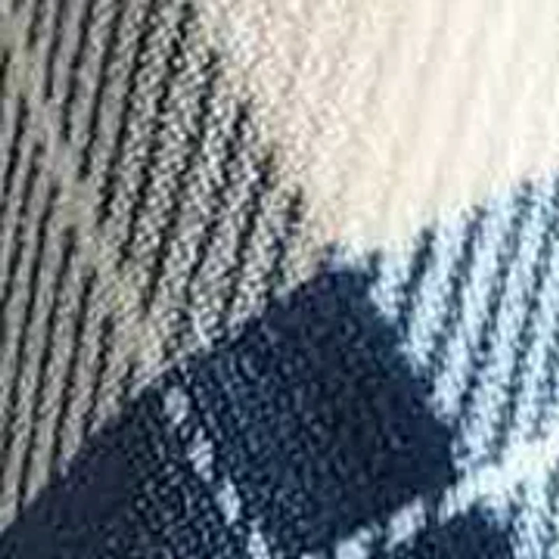 Bluff Plaid Microfiber Throw Blanket