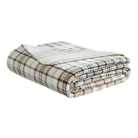 Southgale Plaid Microfiber Throw Blanket