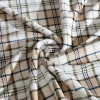 Southgale Plaid Microfiber Throw Blanket