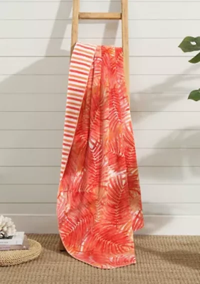 Hot Tropics Microfiber Throw Blanket