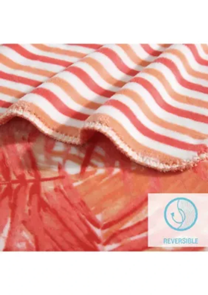 Hot Tropics Microfiber Throw Blanket